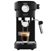 Cafetera espresso Cecotec Cafelizzia 790 Black Pro con acabados en negro y manómetro frontal