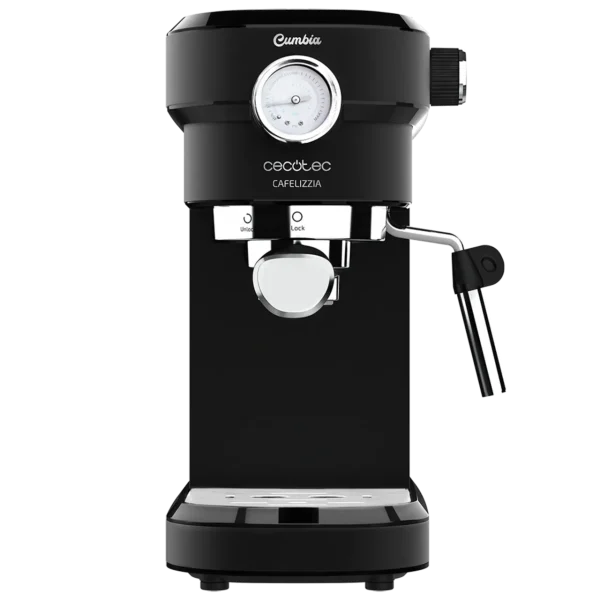 Imagen 2 Cafetera espresso con 1350 W, 20 bares de presión y manómetro. Sistema Thermoblock para calentamiento rápido y vaporizador orientable para cappuccinos.
