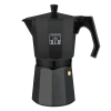 Cafetera italiana Cecotec Moklassic 600 Black de aluminio fundido color negro mate para seis tazas