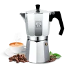 Cafetera italiana Mokclassic 900 Shiny de Cecotec en aluminio fundido con acabado brillante y capacidad para 9 tazas