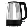 Imagen 2 Hervidor de agua de 1,7 litros y 2200 W fabricado en vidrio de borosilicato. Diseño resistente, libre de BPA, con luz LED y filtro antical desmontable.