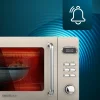 Imagen 7 Microondas digital Cecotec ProClean 5110 Retro Beige de 20 litros y 700 W. Diseño vintage con grill, panel de control intuitivo y temporizador exacto.