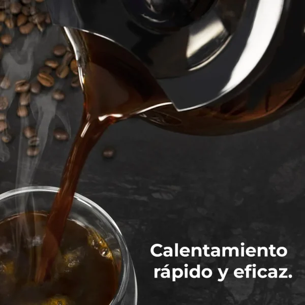 Imagen 6 Cafetera de goteo Cecotec Coffee 56 Heat con 950 W, capacidad de 1.5 litros para 12 tazas, acabado en acero inoxidable y sistema intensificador de aroma.