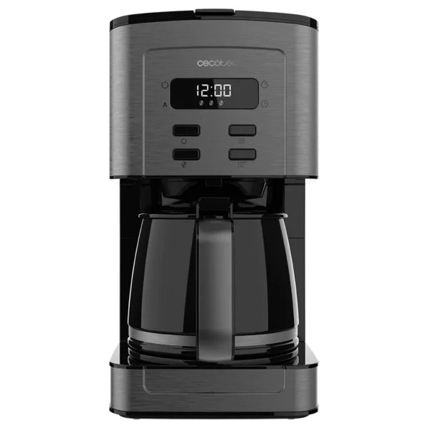 Imagen 2 Cafetera de goteo digital Coffee 56 Time de Cecotec con 950 W, capacidad de 1.5 L para 12 tazas, programable 24h y función Extra Aroma para un sabor intenso.