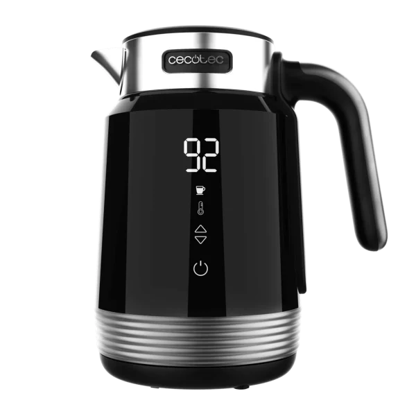 Imagen 2 Hervidor de agua de 1,7 L y 2200 W con pantalla táctil. Control de temperatura preciso, función mantener calor y diseño libre de BPA para infusiones perfectas.