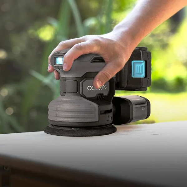 Imagen 3 Lijadora rotorbital PerfectSurface 2120 Rotate de 220 W. Diseño ergonómico, plato de 125 mm y sistema de extracción de polvo para acabados impecables en madera.