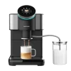 Cafetera superautomática Cecotec Cremmaet Spin con panel táctil y acabados en color negro