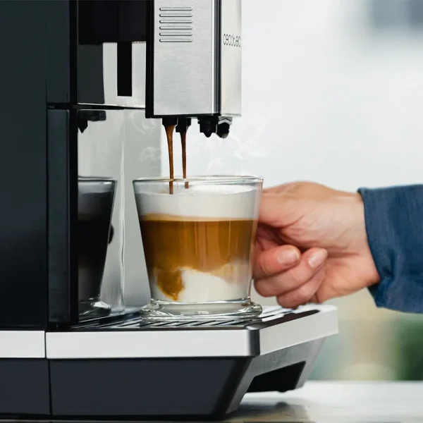 Imagen 7 Cafetera superautomática Cremmaet Tempo con pantalla TFT de 7 pulgadas, 19 bares de presión y sistema Thermoblock para un café personalizado y profesional.