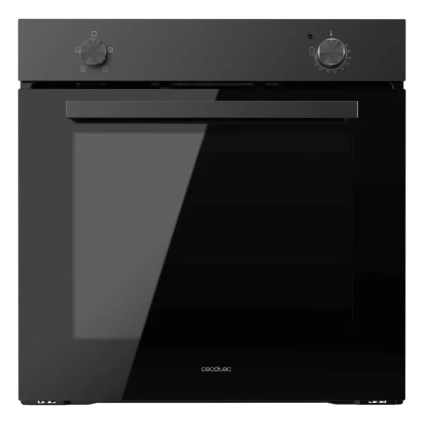 Imagen 2 Horno integrable Cecotec Bolero Hexa C126000 Dark Inox A con 77 litros de capacidad, 4 funciones de cocción, 2800 W de potencia y eficiencia energética clase A.