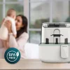 Imagen 5 Esterilizador digital Cecotec para hasta 6 biberones. Ciclo rápido de 8 minutos con soporte para tetinas. Higiene máxima y seguridad total para tu bebé.