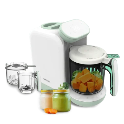 Procesador de alimentos Nana BabyCare de Cecotec para cocinar al vapor y triturar papillas de bebé
