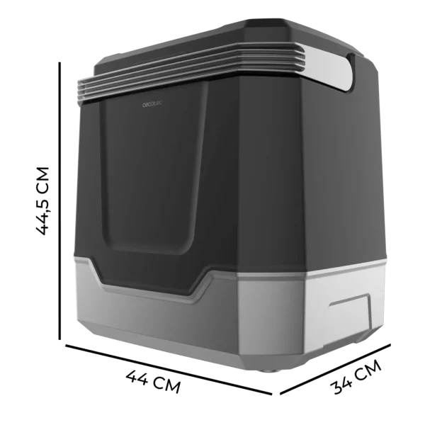 Imagen 3 Nevera portátil Bolero TravelCooling 33L D de Cecotec. Enfría y calienta (8-65ºC), compatible con 12V y 220V. Ideal para coches y caravanas con aislamiento PU.