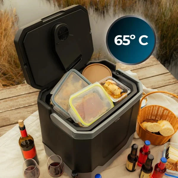 Imagen 8 Nevera portátil Bolero TravelCooling 33L D de Cecotec. Enfría y calienta (8-65ºC), compatible con 12V y 220V. Ideal para coches y caravanas con aislamiento PU.