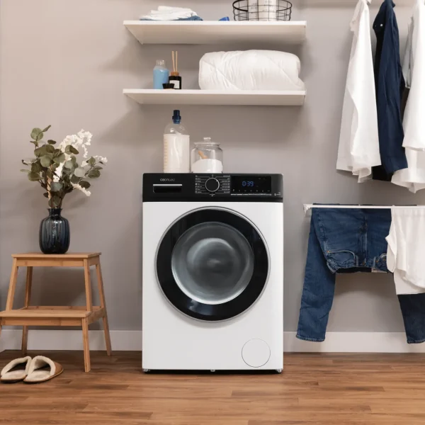 Imagen 5 Lavadora de carga frontal Cecotec Bolero DressCode 8610 Inverter A blanca con 8 kg, 1400 rpm, 15 programas, motor Inverter Plus y máxima eficiencia A.