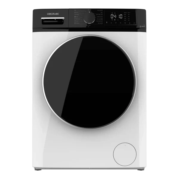 Imagen 2 Lavadora CECOTEC Bolero DressCode 9610 Inverter A blanca. 9 Kg de capacidad, 1400 RPM y clase energética A. Incluye motor Inverter Plus y tecnología Steam Max.