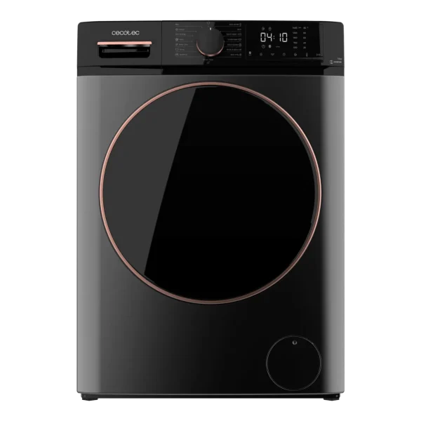 Imagen 2 Lavadora carga frontal Bolero DressCode 10610 Inverter Steel A de Cecotec. Capacidad 10 Kg, 1400 RPM, motor Inverter Plus, Steam Max y eficiencia clase A.