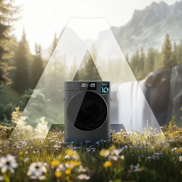 Imagen 7 Lavadora Bolero DressCode 10950 Autodose Inverter 3D Steel de 10 kg y 1400 rpm. Incluye sistema Autodosis, Motor Inverter Plus, vapor SteamMax y eficiencia A.