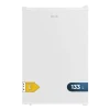 Mini frigorífico Cecotec Bolero CoolMarket TT 133 L White de color blanco con estantes de cristal y cajón para verduras