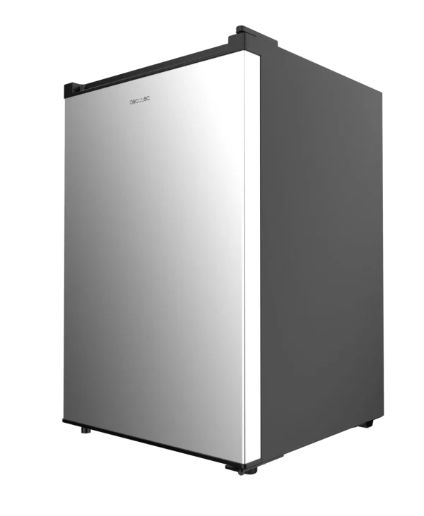 Imagen 5 Mini frigorífico Cecotec Bolero CoolMarket TT 133 L Inox de 133 litros, clase E, Crisper Box y luz LED. Diseño compacto de 83,5 cm con control de temperatura.