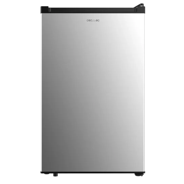 Imagen 2 Congelador vertical de sobremesa Cecotec Bolero CoolMarket TF 87 Inox de 87 litros, eficiencia energética E y 83,6 cm de alto con elegante acabado inoxidable.