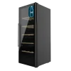 Vinoteca vertical Cecotec Bolero GrandSommelier 98000 Black con capacidad para 98 botellas y estantes de madera
