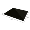 Imagen 3 Placa vitrocerámica Bolero Squad V 4001 de Cecotec con 4 fuegos, 6000 W de potencia, 9 niveles y control táctil para una cocción precisa y eficiente.