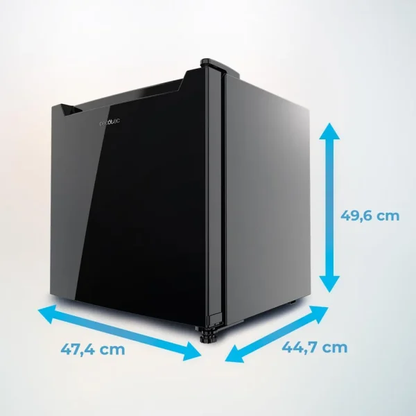 Imagen 8 Mini congelador y frigorífico Bolero CoolMarket TT 31 Duel Black E de 31L. Diseño compacto en negro, eficiencia clase E y función dual para enfriar o congelar.