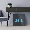 Imagen 6 Mini congelador Bolero CoolMarket TT 31 Dual Grey Glass E de 31L. Diseño en cristal gris, función dual y eficiencia clase E. Ideal para espacios reducidos.