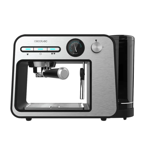 Imagen 2 Cafetera espresso Power Espresso 20 Square Pro con 20 bares de presión, sistema Thermoblock y vaporizador orientable para lograr la mejor crema y aroma intenso.