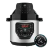Olla programable GM H Fry de Cecotec con cabezal de freidora de aire y tapa Advance vista frontal