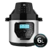 Olla GM H Deluxe Fry robot de cocina programable con cabezal de freidora de aire y báscula integrada en acabado negro y acero inoxidable