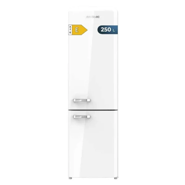 Imagen 6 Frigorífico combi retro Bolero CoolMarket Combi Origin 250 Red de Cecotec. Capacidad 250L, Total No Frost, sistema Multi Air Flow y eficiencia energética clase E.