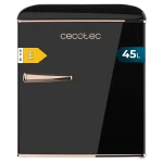 Frigorífico mini retro Cecotec Bolero CoolMarket TT Origin 45 Black E de color negro sobremesa estilo vintage
