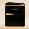 Imagen 8 Mini frigorífico retro negro de 45L con diseño vintage y eficiencia clase E. Compacto y silencioso, ideal para habitaciones, oficinas o espacios reducidos.