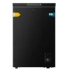 Congelador horizontal Cecotec Bolero CoolMarket Chest 99 Black E de color negro con capacidad de 99 litros