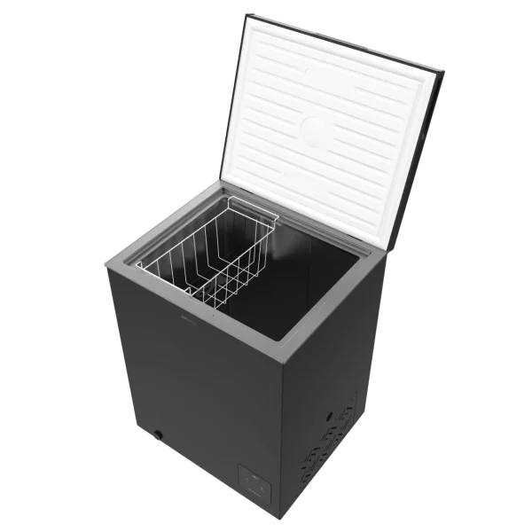 Imagen 5 Congelador horizontal Bolero CoolMarket Chest 142 Black E de 142L. Con tecnología Inverter Plus, clase energética E y función dual convertible a frigorífico.
