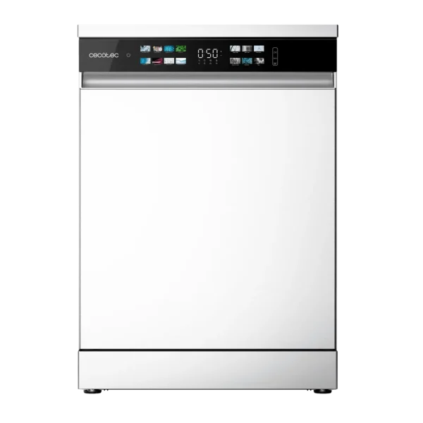 Imagen 2 Lavavajillas Bolero Aguazero 6210 D de 60 cm con capacidad para 15 cubiertos, clase D, pantalla FullColor XXL, tercera bandeja y 14 programas especializados.