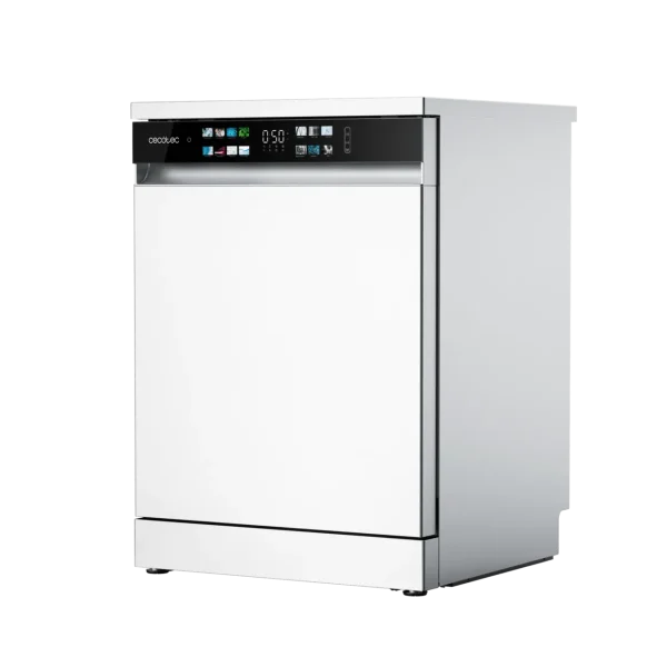 Imagen 5 Lavavajillas Bolero Aguazero 6210 D de 60 cm con capacidad para 15 cubiertos, clase D, pantalla FullColor XXL, tercera bandeja y 14 programas especializados.