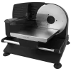 Imagen 2 Cortafiambres de 200 W con disco de 190 mm y sistema HardGear. Ajuste de grosor de 0 a 15 mm para cortes precisos en embutidos, quesos y pan con seguridad.