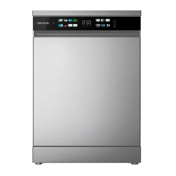 Imagen 2 Lavavajillas Bolero Aguazero 6210 Inox D de 60 cm con 15 cubiertos, clase energética D, 14 programas y tecnología Dry+ para un acabado impecable en cada lavado.