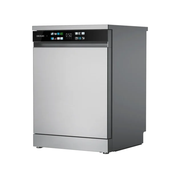 Imagen 5 Lavavajillas Bolero Aguazero 6210 Inox D de 60 cm con 15 cubiertos, clase energética D, 14 programas y tecnología Dry+ para un acabado impecable en cada lavado.