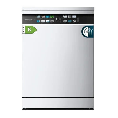 Lavavajillas blanco Bolero Aguazero 6700 B de 60 cm con tercera bandeja y motor Inverter