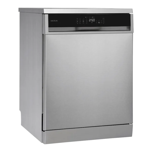 Imagen 5 Lavavajillas Bolero Aguazero 6800 Inox A de 60 cm con Motor Inverter Plus Duo, 14 cubiertos, clase energética A y sistema O2 Dry para un secado eficiente y ahorro.