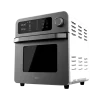 Horno de aire caliente Cecotec Bake&Fry 1500 Touch Steel de acero inoxidable con pantalla táctil frontal