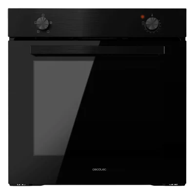 Horno integrable Cecotec Bolero Hexa C126000 Black A de 77 litros con frontal de cristal negro