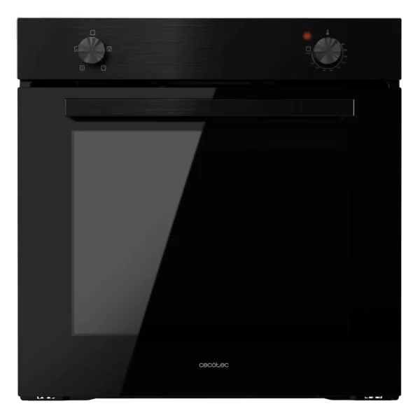 Horno integrable Cecotec Bolero Hexa C126000 Black A de 77 litros con frontal de cristal negro