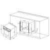 Imagen 4 Horno Cecotec Bolero Hexa C126000 Black A con 77L de capacidad, 2800 W de potencia y eficiencia energética clase A para cocción uniforme y ahorro energético.