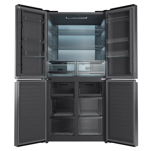 Imagen 3 Frigorífico de 4 puertas Bolero CoolMarket 4D 503 Inox E con 503L de capacidad, motor Inverter, tecnología NoFrost y cajón de temperatura variable. Eficiencia clase E.