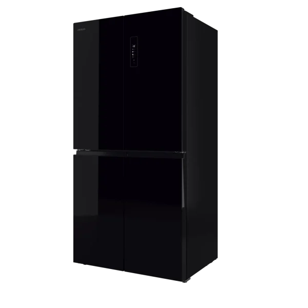 Imagen 5 Frigorífico 4 puertas Bolero CoolMarket 4D 503 Black Glass E de 503L. Incluye compresor Inverter, tecnología NoFrost, MetalFlexCooling y acabado en cristal negro.