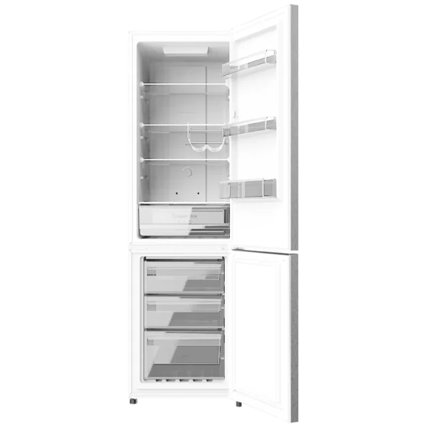 Imagen 2 Frigorífico Combi Cecotec Bolero CoolMarket 250 Inox D de 250L con tecnología Total No Frost, motor Inverter Plus y sistema Multi Airflow para una frescura óptima.